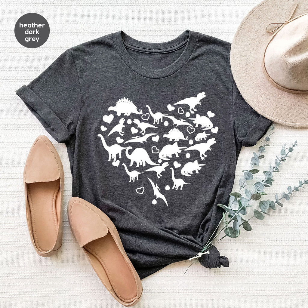 Dinosaur Shirt, Valentine T-Shirt, 2023 Gift product image 84