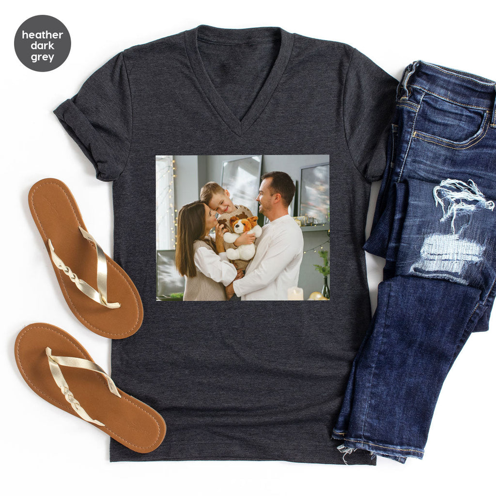 Custom Family T-Shirt, Customizable Photo Shirt, Baby Tee, product image 79