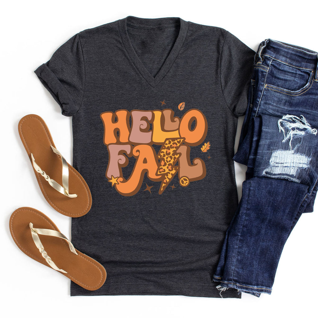 Hello Fall Shirt, Halloween T-Shirt, 2022 Hoodie, Long product image 76
