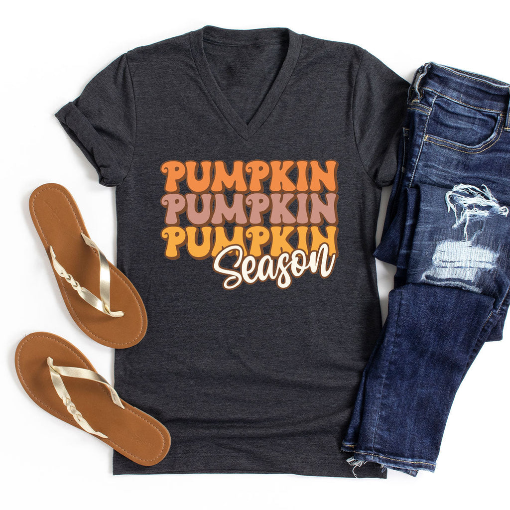 Fall Shirt, Pumpkin Season Thanksgiving 2022 T-Shirt, Cute product image 61