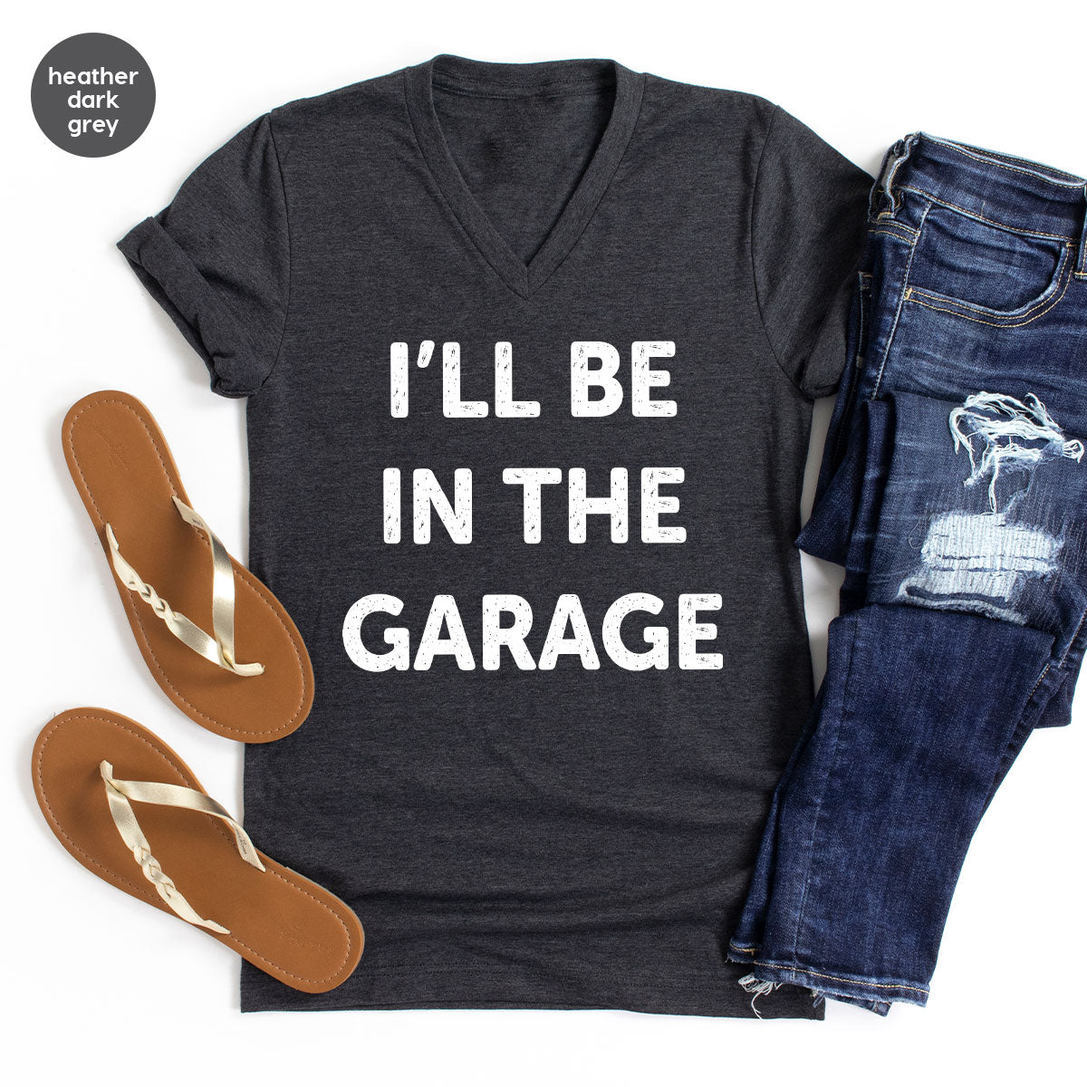 I'll Be In The Garage Shirt, Funny T-Shirt, For Men product image 71