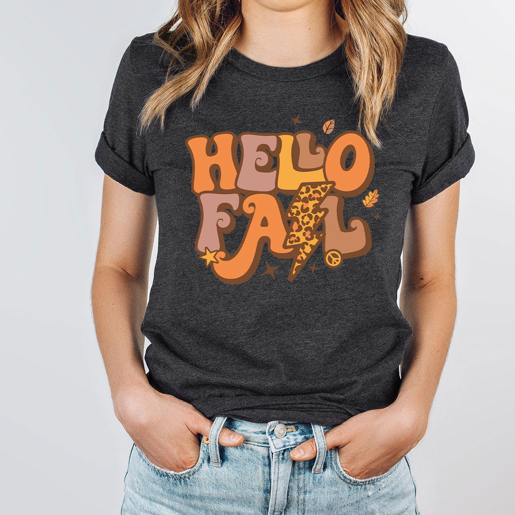Hello Fall Shirt, Halloween T-Shirt, 2022 Hoodie, Long product image 75