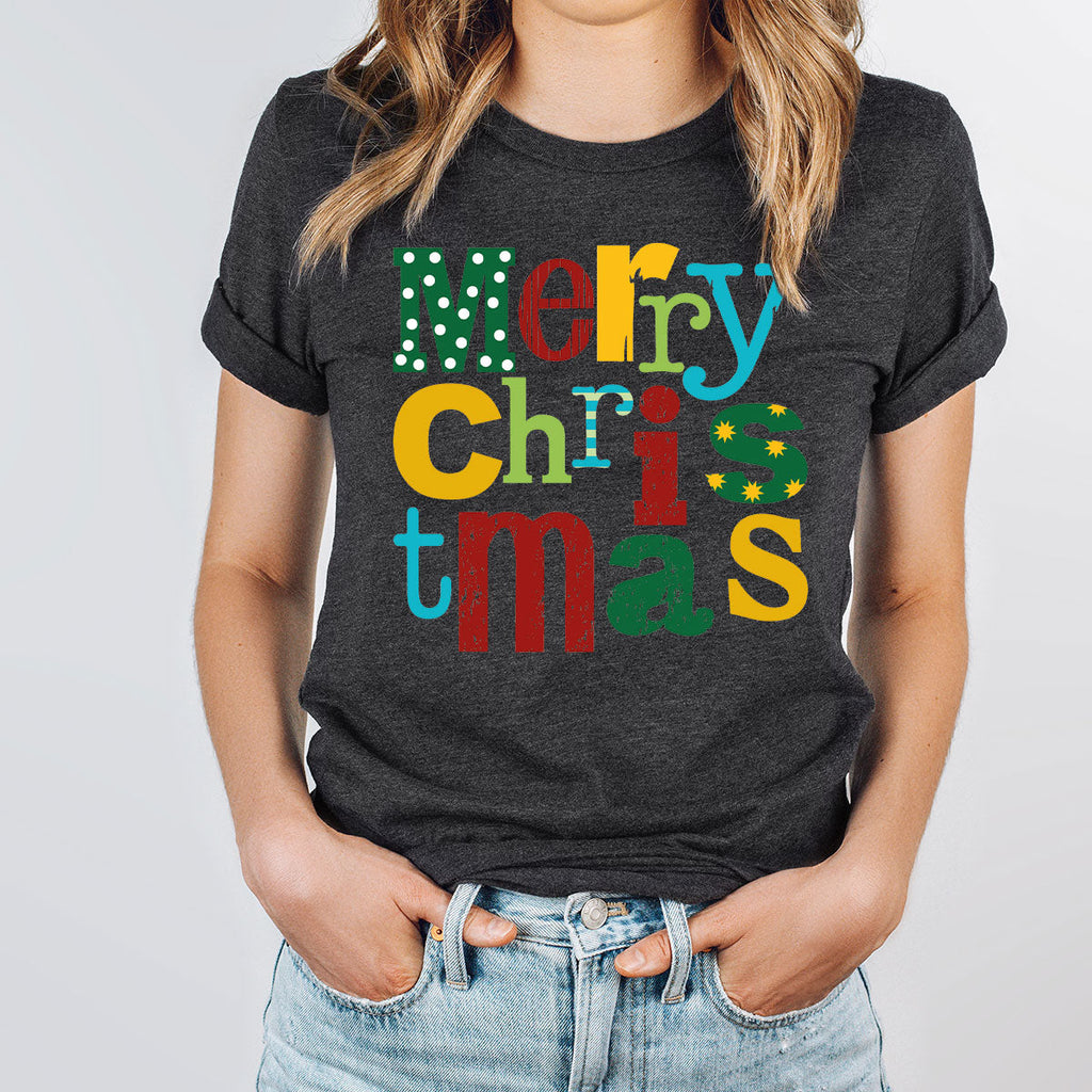 Merry Christmas Shirt, Family 2023 Tee, Xmas T-Shirt product image 64
