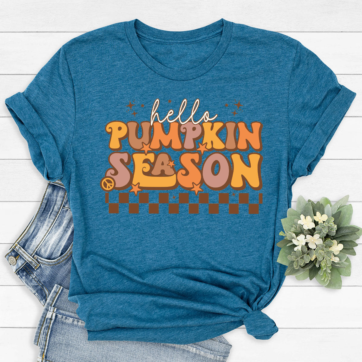Pumpkin Season Shirt, Thanksgiving 2022 Design Tee product image 73