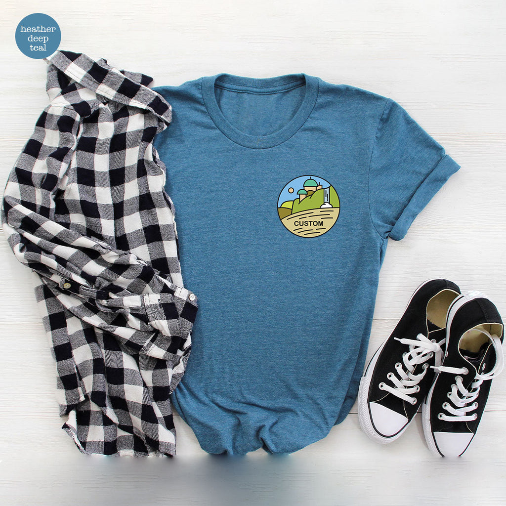 Customizable Planet Shirts, Custom Pocket Galaxy Tees product image 25