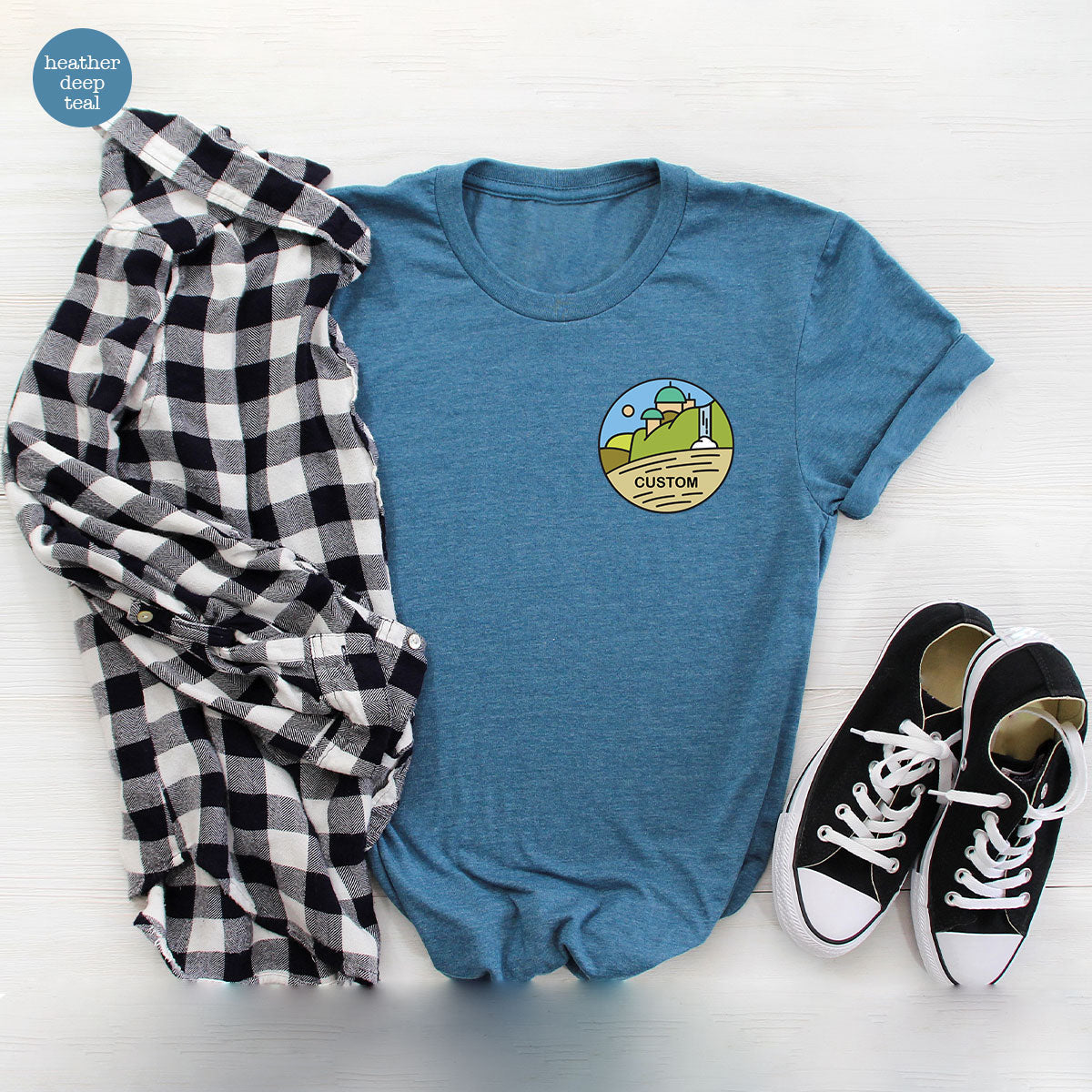 Customizable Planet Shirts, Custom Pocket Galaxy Tees product image 25