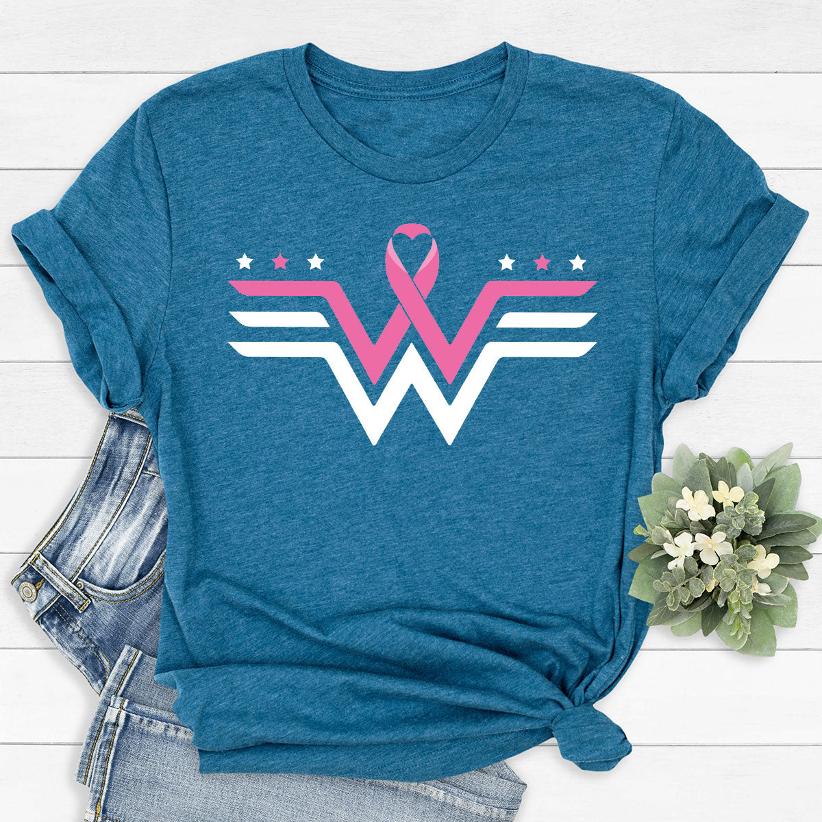 Breeast Cancer Month October Shirt, Gifts for Mom, Breast product image 68