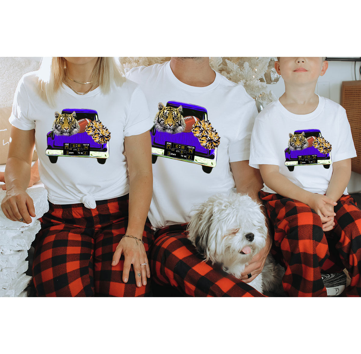 Football Truck Shirt, Tiger Graphic Tees, Mom TShirt, Gifts product image 153