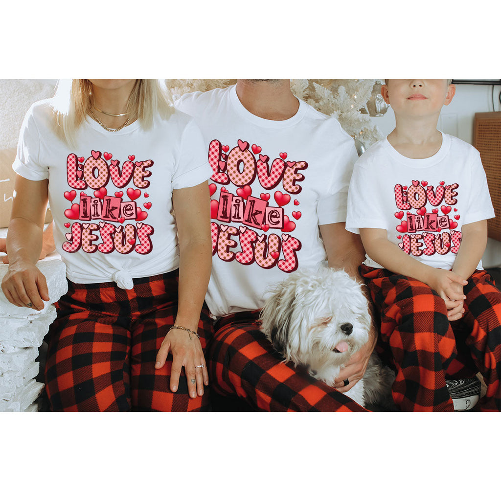 Love Like Jesus Shirt, Valentine's Day Best Gift for Lovers product image 93