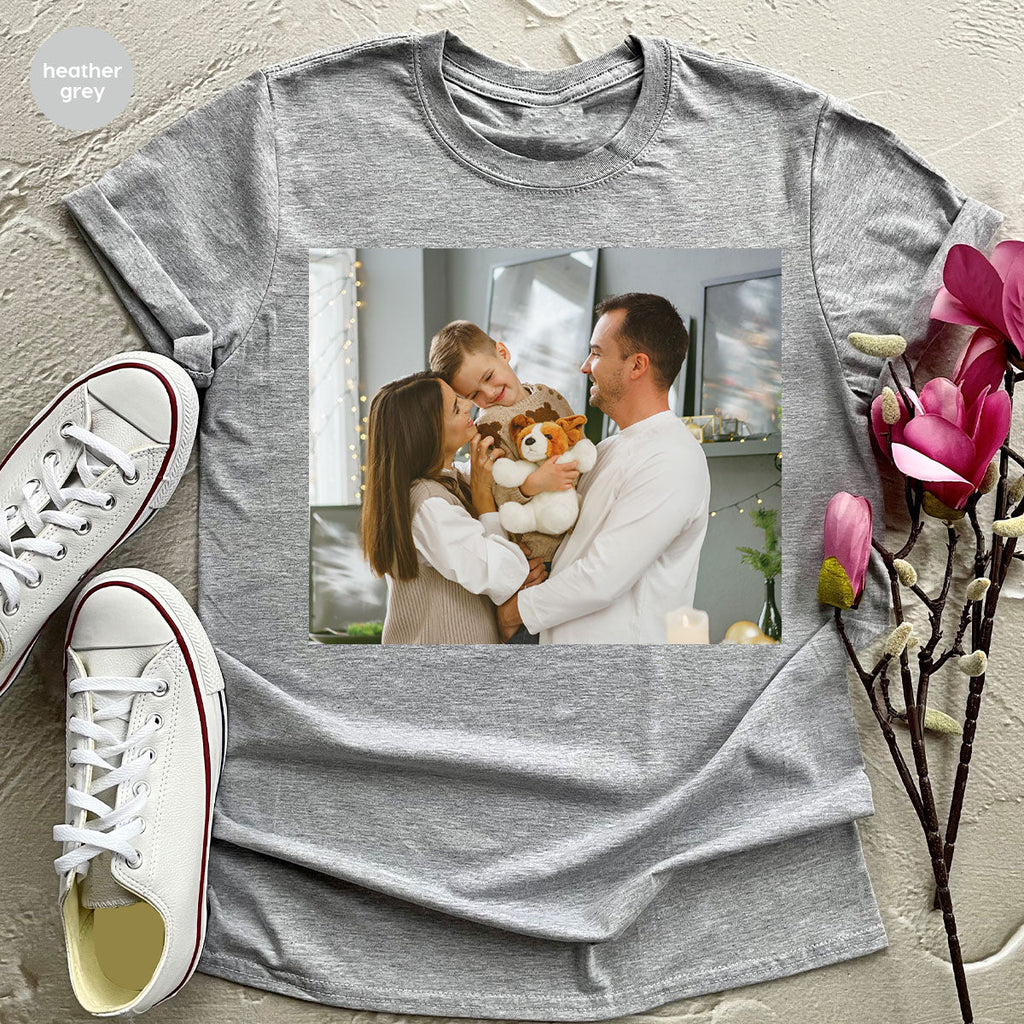 Custom Family T-Shirt, Customizable Photo Shirt, Baby Tee, product image 81