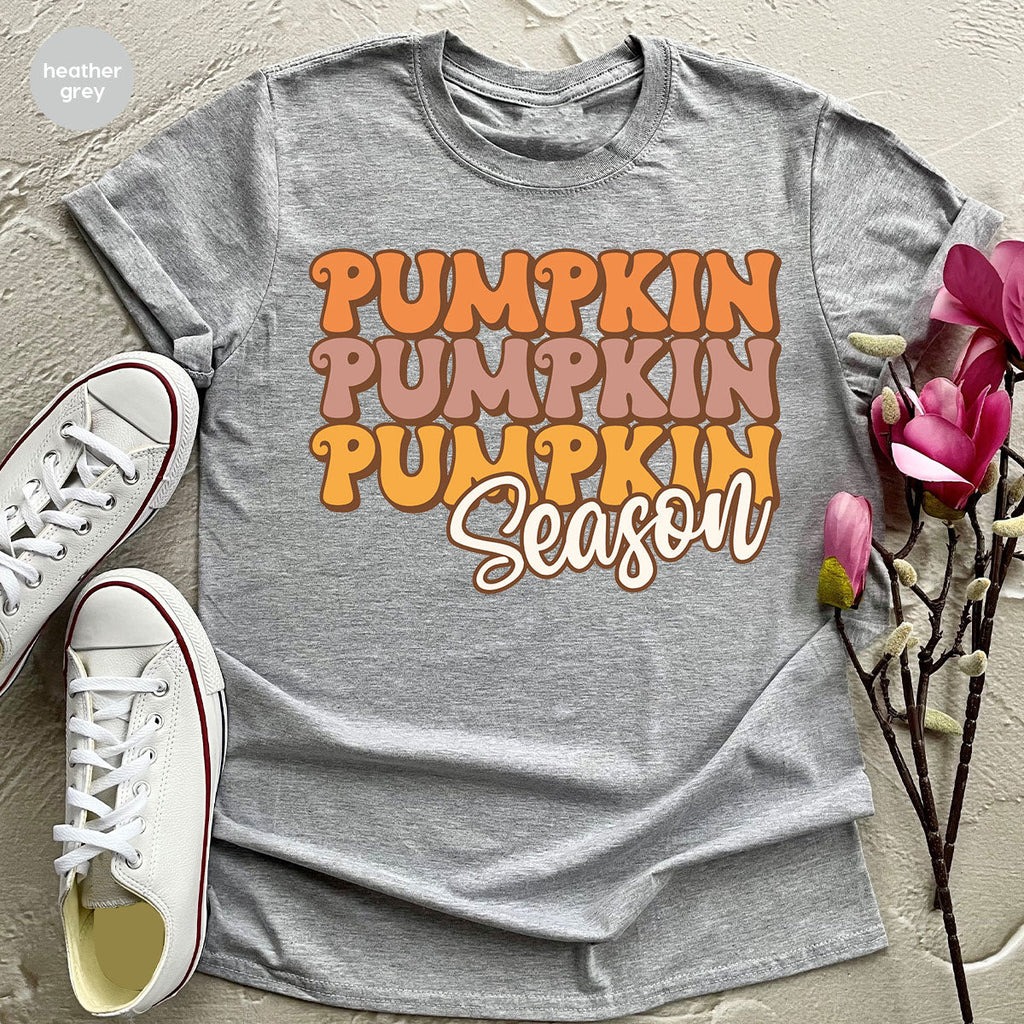 Fall Shirt, Pumpkin Season Thanksgiving 2022 T-Shirt, Cute product image 63