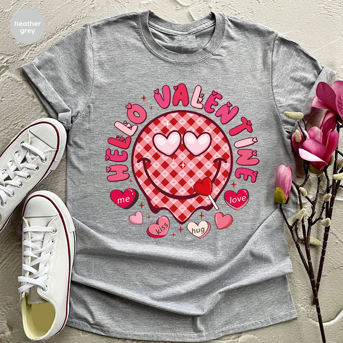 Hello Valentine Shirt, Valentine's Day Love Gift for My product image 79