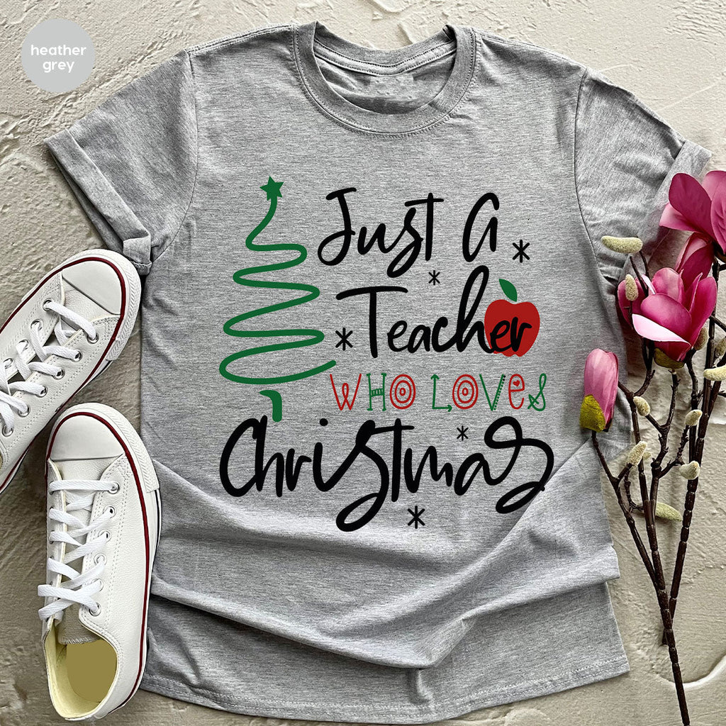 2023 Christmas Love Shirt, Just A Teach Who Loves Tee, Xmas product image 78