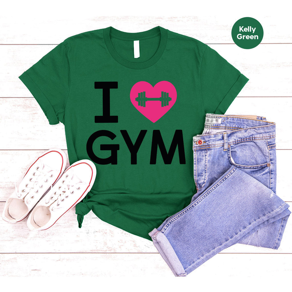 Fitness T-Shirt, GYM Shirt, I Love For Bodybuilder product image 16