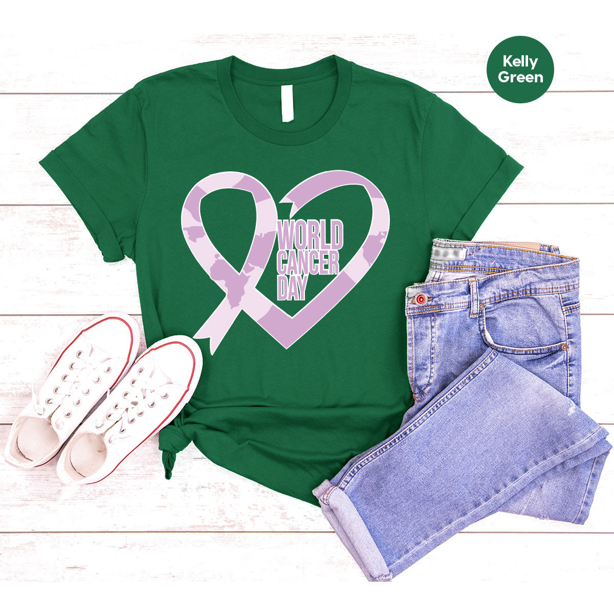 World Cancer Day Gift, T-Shirt, Support Shirt product image 92