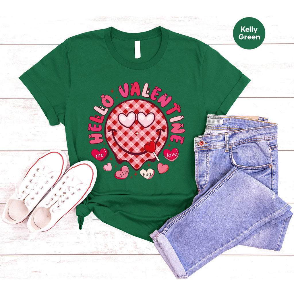 Hello Valentine Shirt, Valentine's Day Love Gift for My product image 81