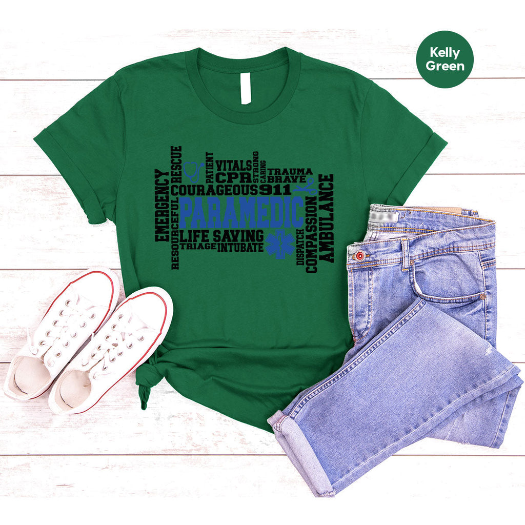 Paramedic T-Shirt, Ambulance Shirt, Life Saver Gift For product image 92