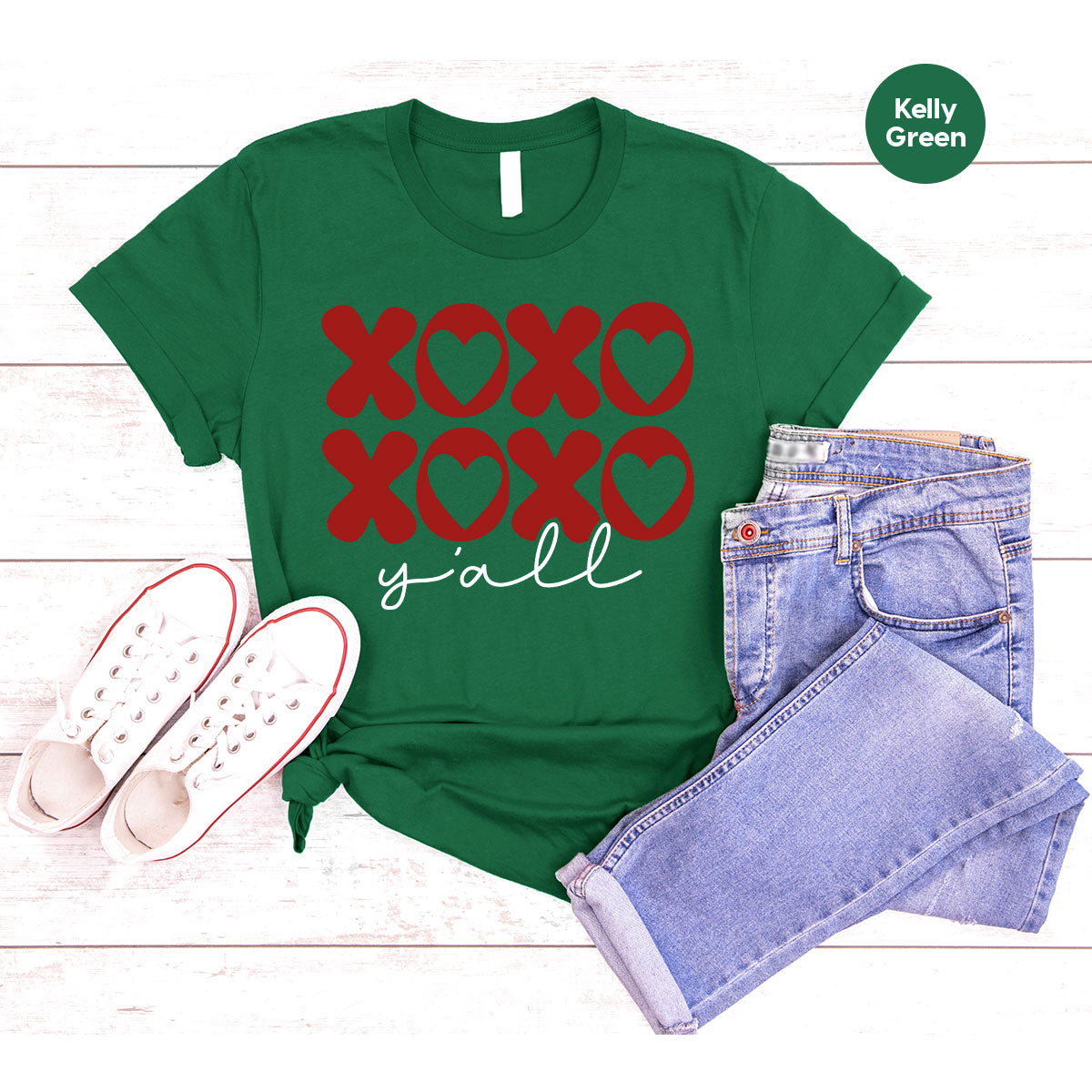 XOXO Shirt, Love Valentine's Day T-Shirt, Couple Match product image 91