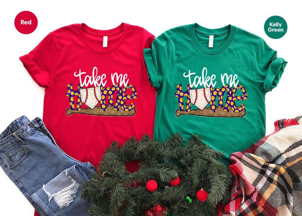 Baseball T-Shirt, Gifts for Her, Mom Outfit, Sister Shirt product image 102