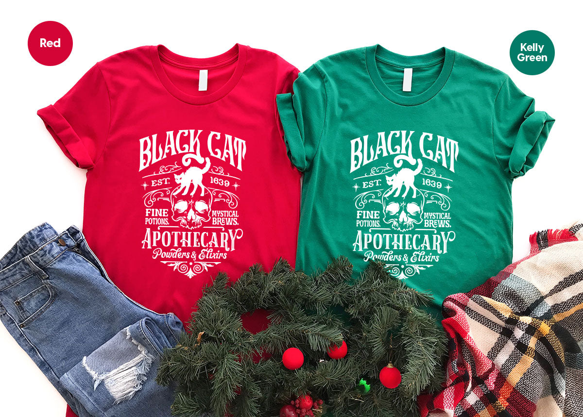 Spooky Season Gifts, Halloween Party Toddler T-Shirt, Cat product image 126