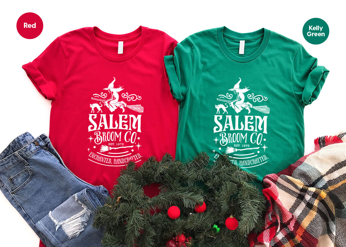 Halloween T-Shirt, Gifts, Salem Graphic Tees, Witchy Witch product image 114