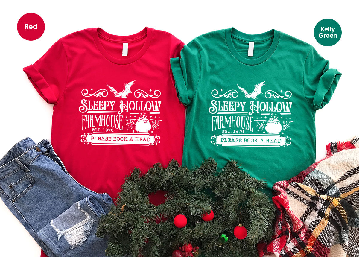 Spooky Season Clothing, Halloween Party Shirts, Farm Horror product image 137