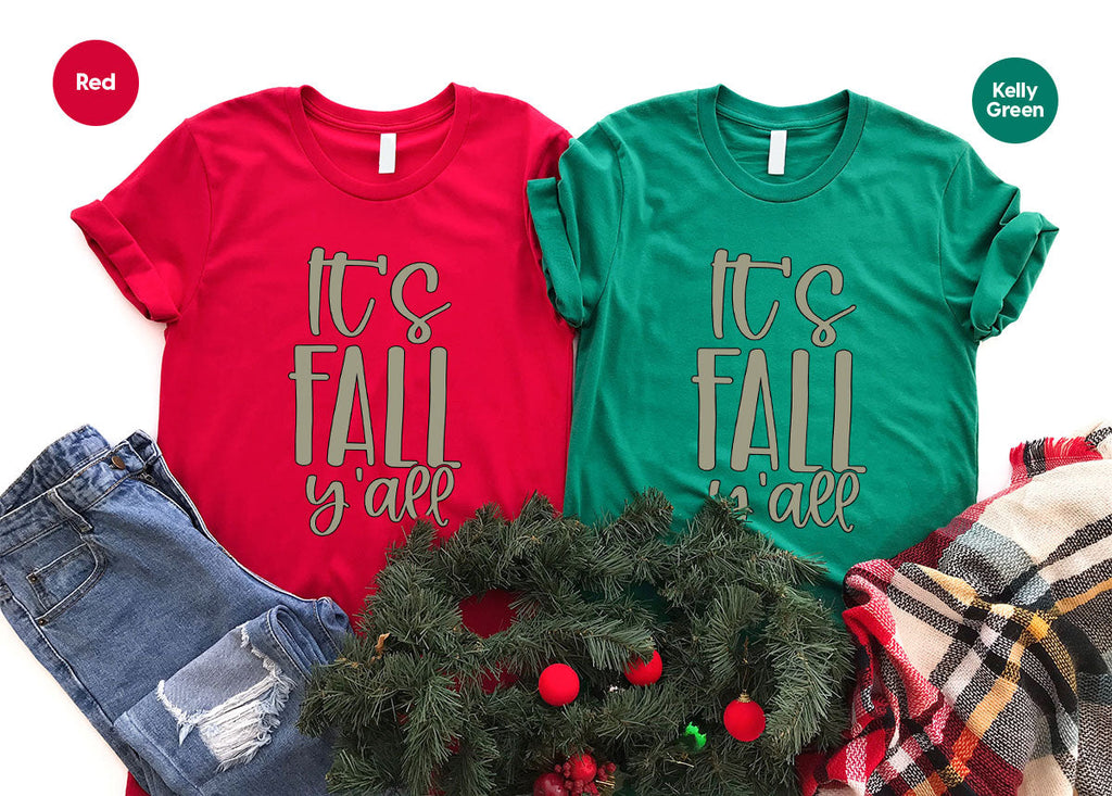 Fall Crewneck Sweatshirt, Its Yall T-Shirt, Gifts, for Her product image 201