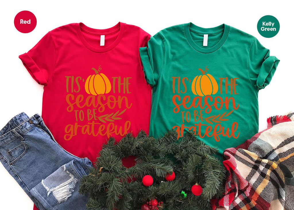 Fall T-Shirt, Autumn Crewneck Sweatshirt, Thanksgiving product image 201