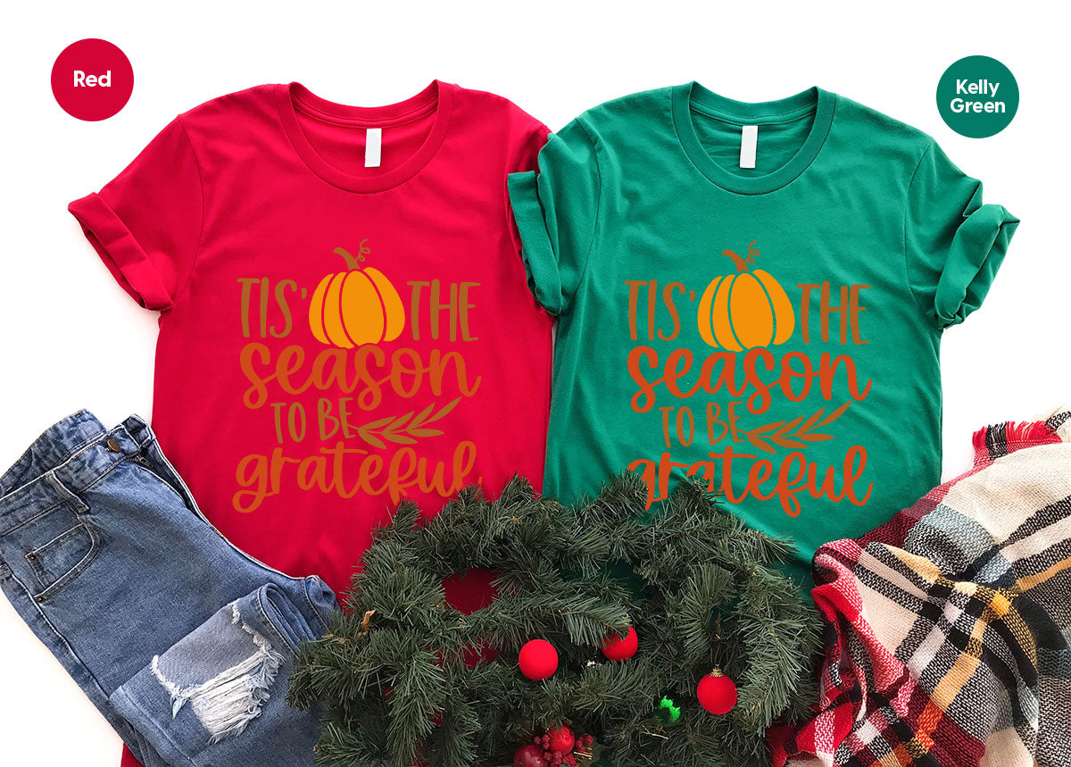 Fall T-Shirt, Autumn Crewneck Sweatshirt, Thanksgiving product image 201