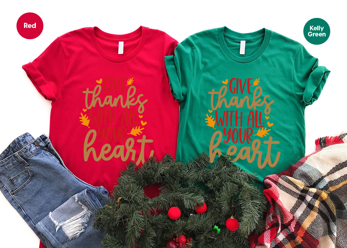 Cute Fall Clothing, Thanksgiving T-Shirt, Gift for Her product image 99