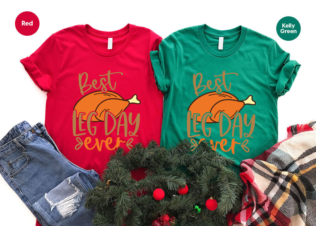 Funny Thanksgiving Shirts, Turkey Graphic Tees, Fall product image 137
