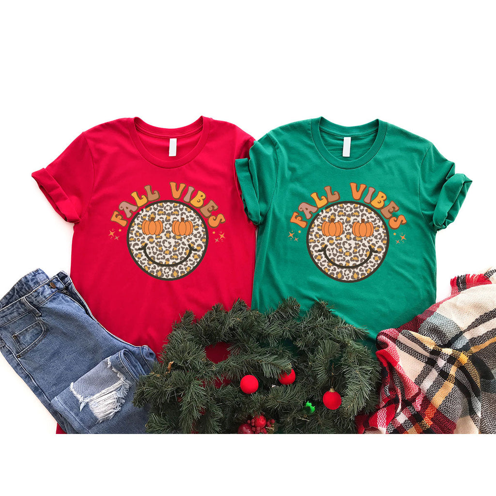 Fall Vibes Smile Shirt, 2022 T-Shirt, Funny Thanksgiving product image 72