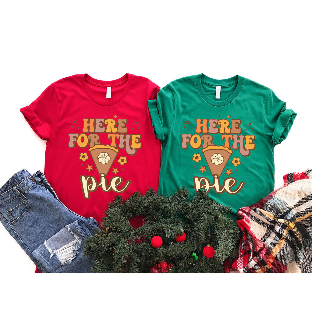 Here For The Pie Shirt, Funny Halloween Cute Hoodie and product image 80