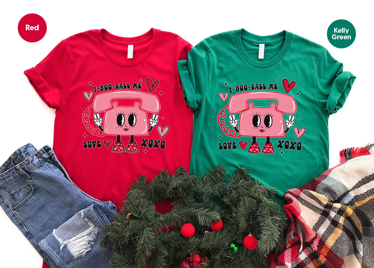 Call Me Lover Shirt, Funny Valentine's Day Cute Love T-Shirt product image 98