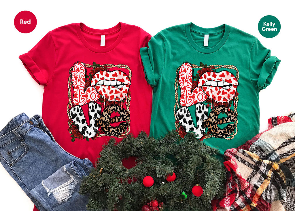 Love Shirt, Lovers Gift, Cool Valentine's Day T-Shirt product image 98