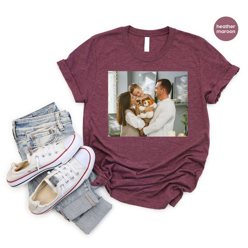 Custom Family T-Shirt, Customizable Photo Shirt, Baby Tee, product image 84