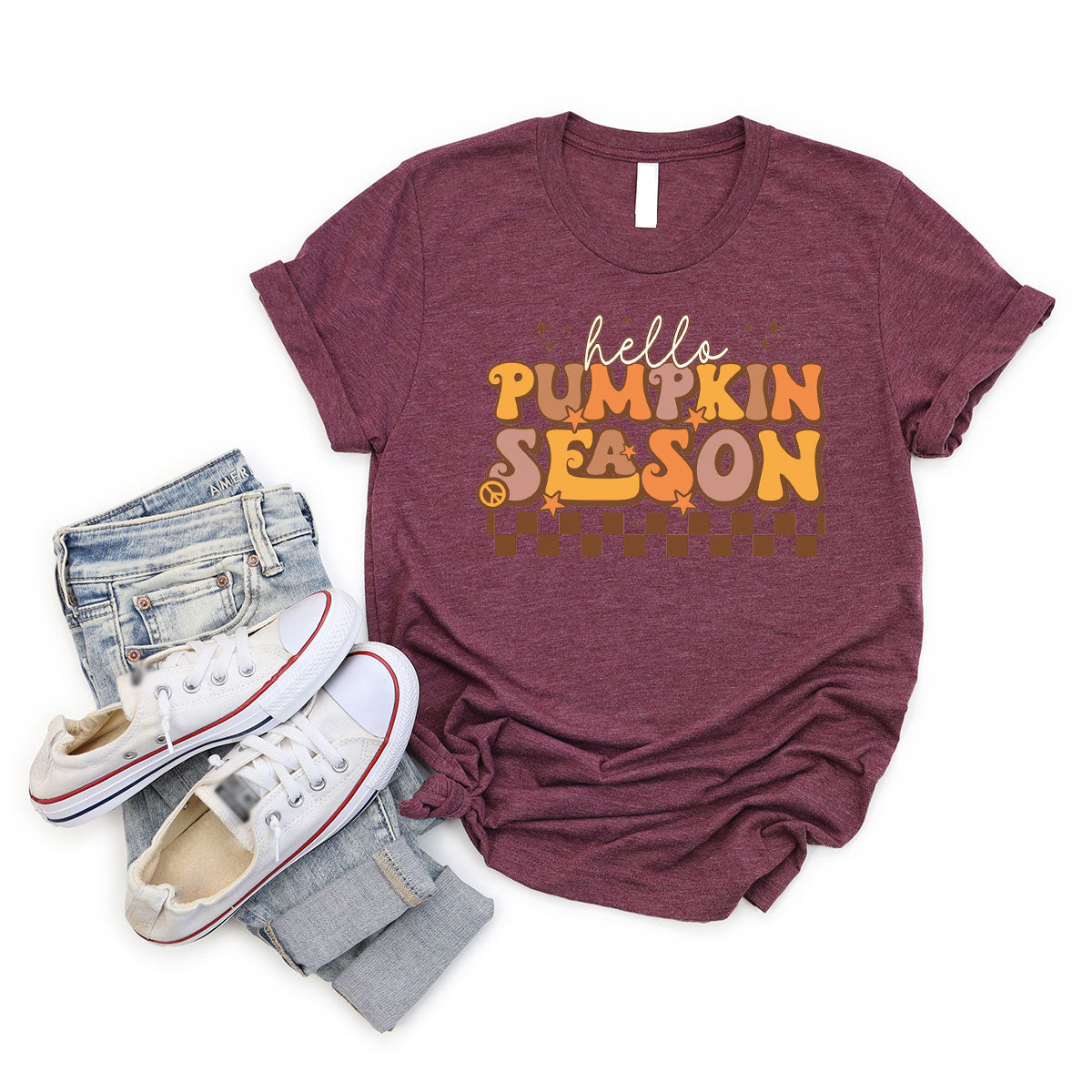 Pumpkin Season Shirt, Thanksgiving 2022 Design Tee product image 77