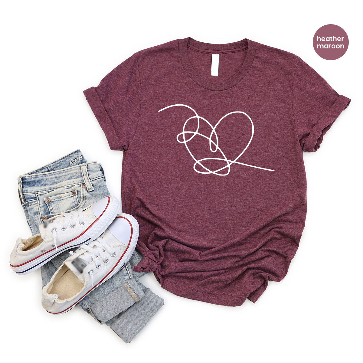 Love Shirt, 2023 Valentine's Day Women Gift, Men's product image 104