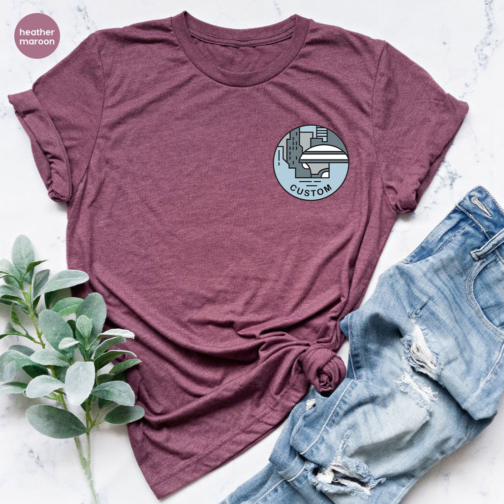 Custom Galaxy Sweatshirt, Customizable Pocket Tee for product image 23