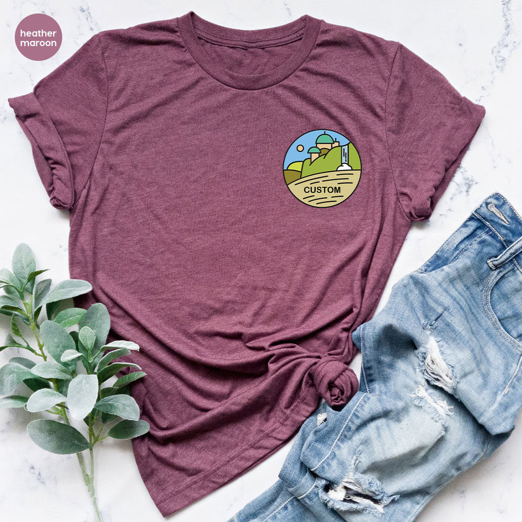 Customizable Planet Shirts, Custom Pocket Galaxy Tees product image 26