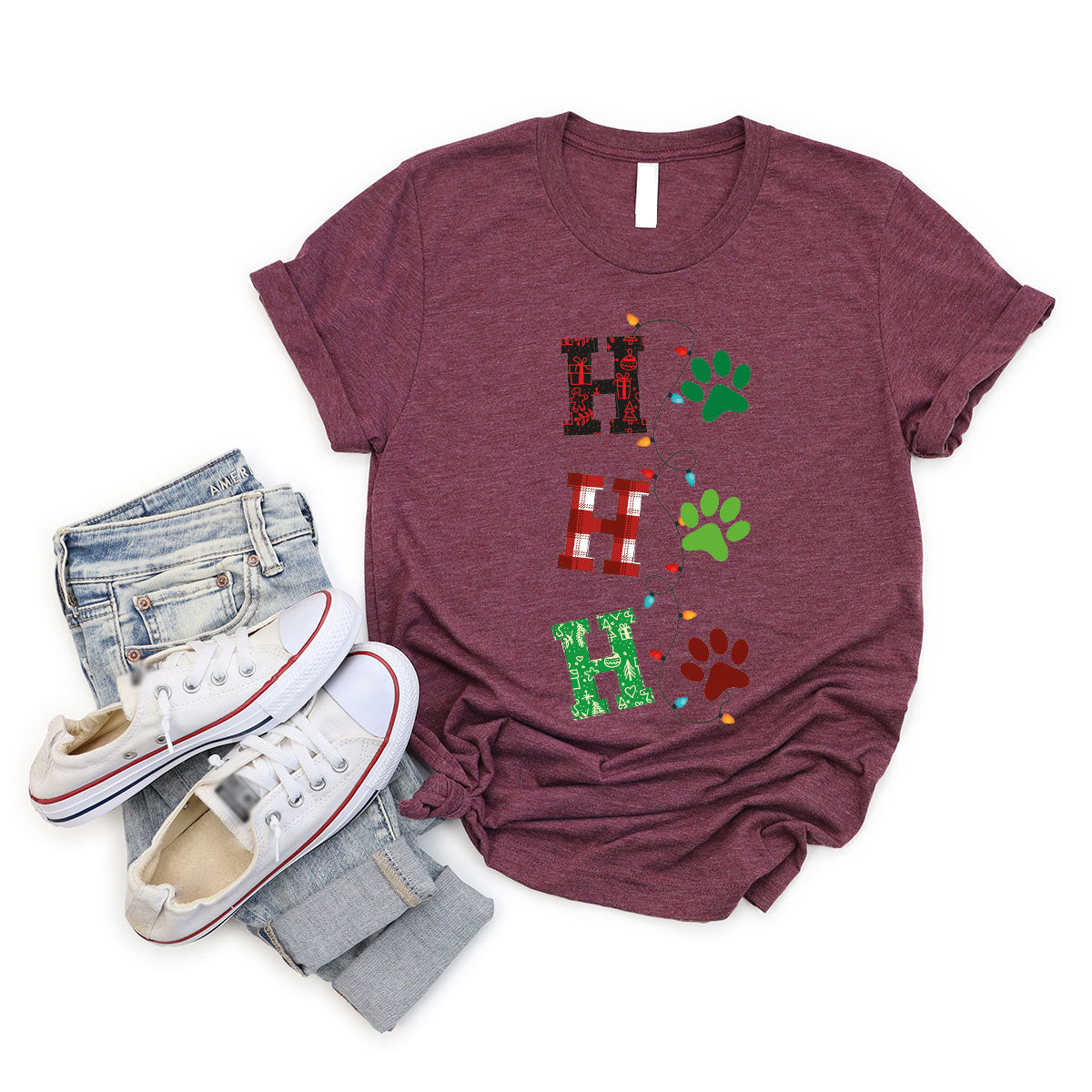 Christmas Cat Shirt, Santa Clause T-Shirt For Mom, Pet product image 81