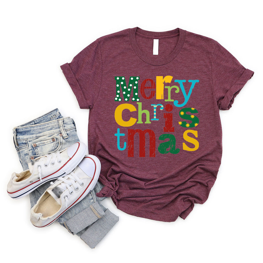 Merry Christmas Shirt, Family 2023 Tee, Xmas T-Shirt product image 71