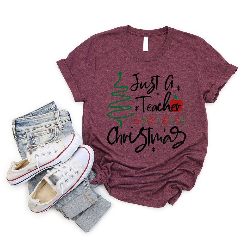2023 Christmas Love Shirt, Just A Teach Who Loves Tee, Xmas product image 81