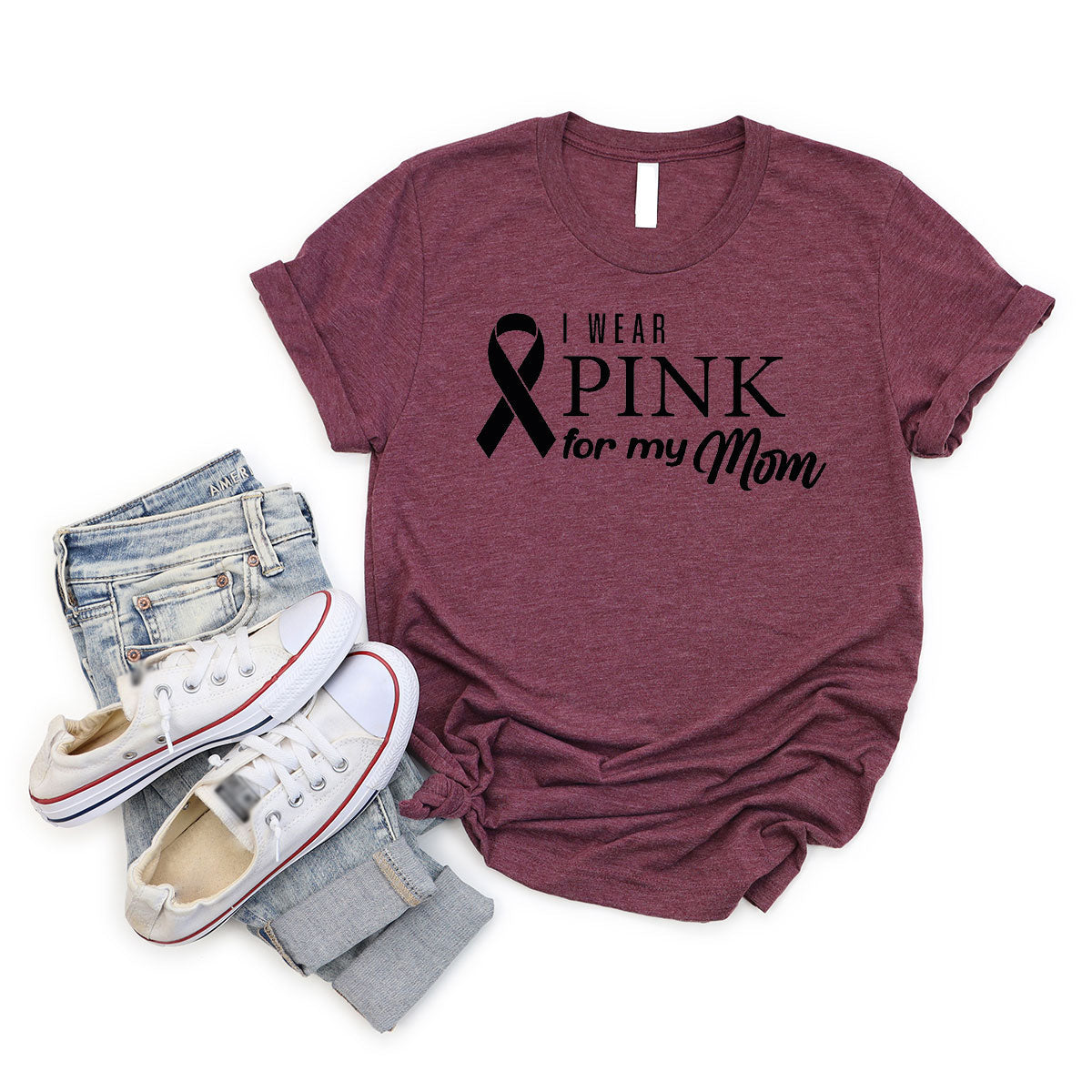 Long Sleeve Breast Cancer Survivor Shirt, Awereness Wear product image 71
