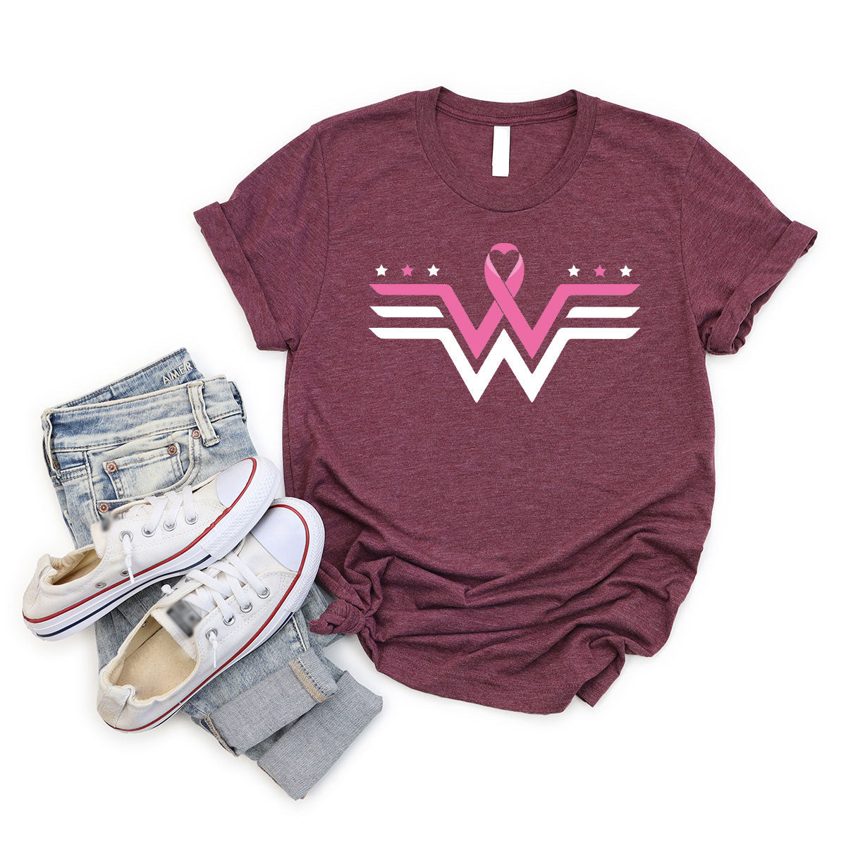 Breeast Cancer Month October Shirt, Gifts for Mom, Breast product image 72
