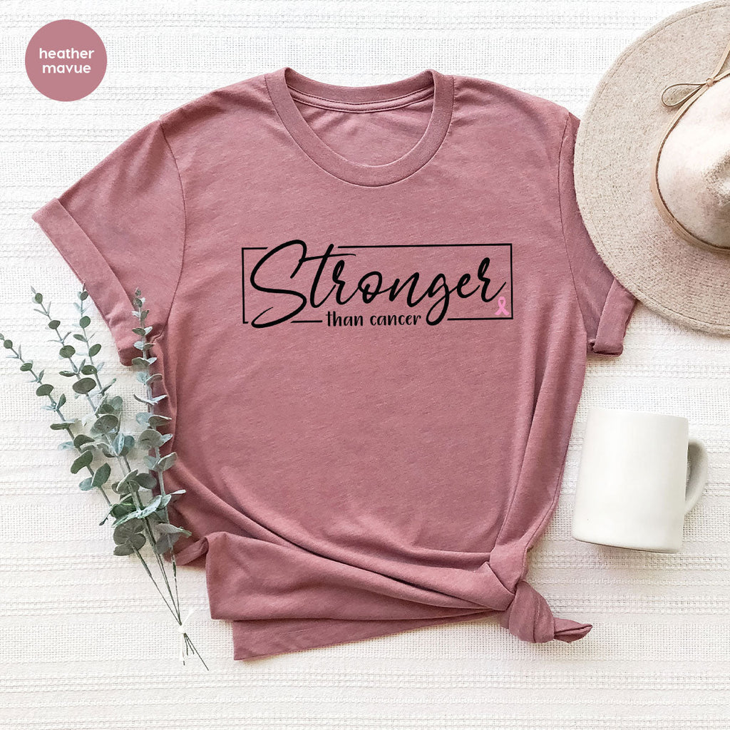 Stronger Than Cancer T-Shirt, Support Shirt, Warrior Tee product image 32