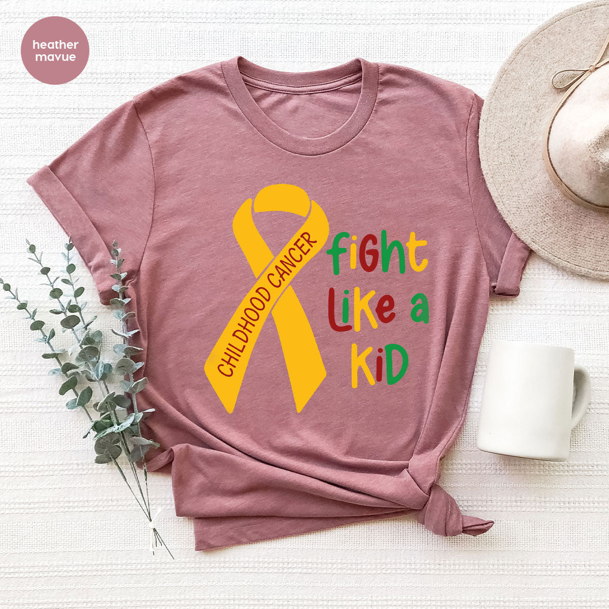 Fighting Like A Kid Shirt, Cancer Fight Childhood Canver product image 82