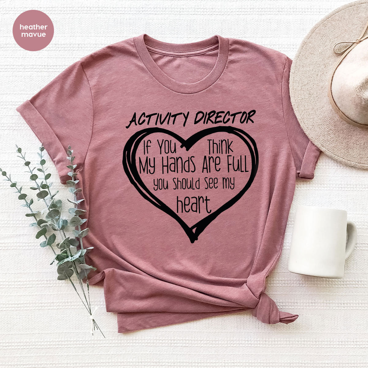 Activity Director Shirt, Love Heart Gift For Couples product image 84