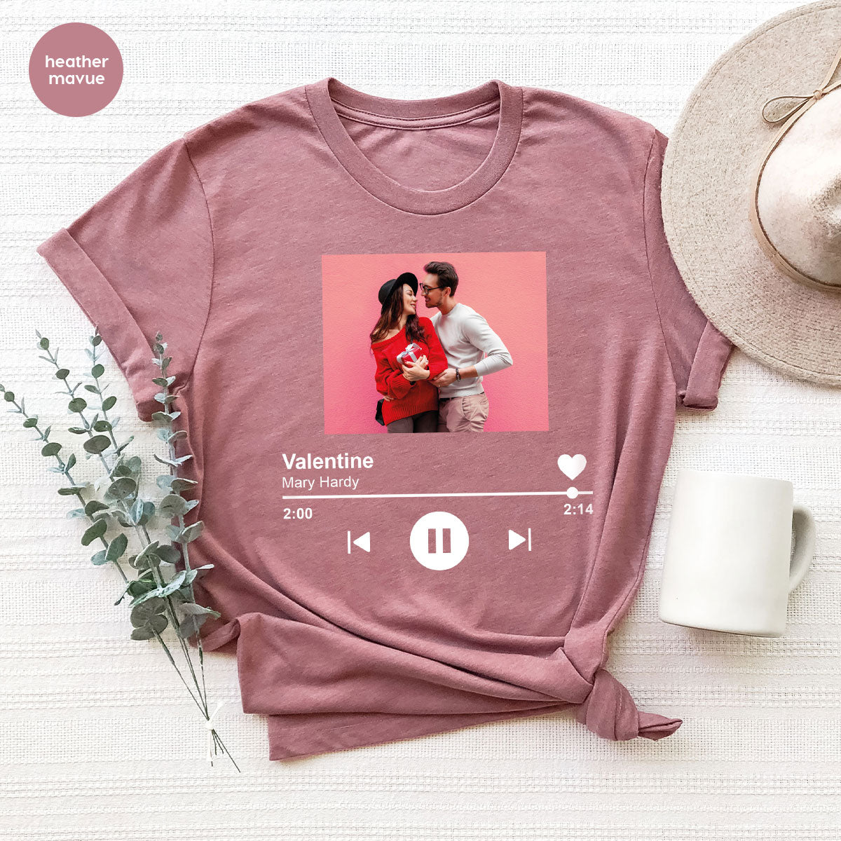 Custom Photo Valentine's Day Shirt, Personalized Gift product image 50