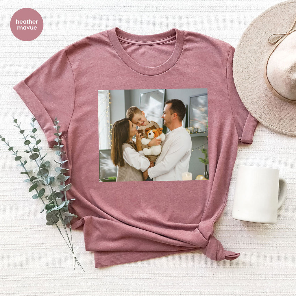 Custom Family T-Shirt, Customizable Photo Shirt, Baby Tee, product image 85